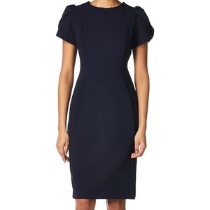 Calvin Klein Black Short Sleeve Dress